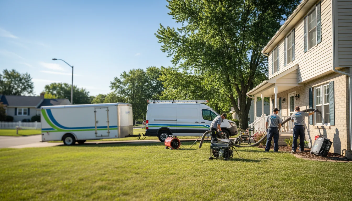 Flooded Basement Restoration And Cleanup With Repair in Gilbertsville, NY near me